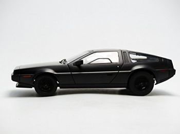 AUT79912 - DE LOREAN DMC-12 (1981) Noir Mat Ech:1/18
