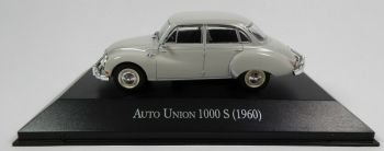 MAGARG37 - AUTO UNION 1000S 1960 berline 4 portes grise vendue sous blister