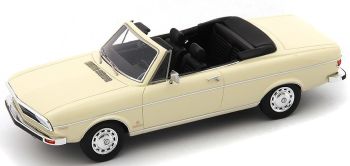 AVE60011 - AUDI 100 LS cabriolet ouvert 1969 blanc