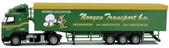 AWM53018 - VOLVO FH12 Globetrotter 4x2 Avec remorque 3 Essieux "NOOYEN FUNGI" Ech:1/87