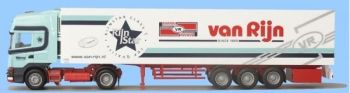 AWM53048 - SCANIA L 164 4x2 Avec remorque 3 Essieux frigorifique "VAN RIJN" Ech:1/87