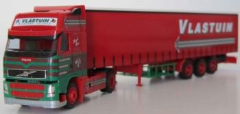 AWM53049 - VOLVO FH 4x2 Avec remorque 3 Essieux bachée "VLASTUIN" Ech:1/87
