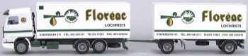 AWM5712.2 - SCANIA R 113 M porteur 6x4 avec remorque 2 Essieux "FLOREAC" Ech:1/87