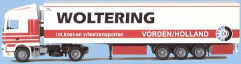 AWM6931.02 - DAF XF95 SCC 4x2 Avec remorque 3 Essieux frigorifique THERMOKING"WOLTERING" Ech:1/87