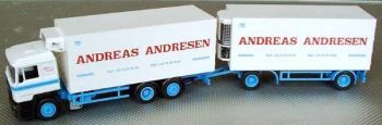 AWM70070 - MAN F2000 porteur 3 Essieux avec remorque 2 Essieux THERMOKING "ANDREAS ANDRESEN" Ech:1/87