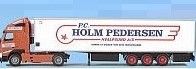AWM70516 - VOLVO FH12 Globetrotter 4x2 Avec remorque 3 Essieux frigorifique THERMOKING "HOLM PEDERSEN" Ech:1/87