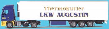 AWM70620 - IVECO Eurostar 4x2 Avec remorque 3 Essieux frigorifique THERMOKING "AUGUSTIN LKW" Ech:1/87