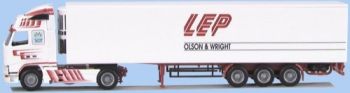 AWM70829 - VOLVO FH12 Globetrotter 4x2 Avec remorque 3 Essieux frigorifique THERMOKING "LEP" Ech:1/87