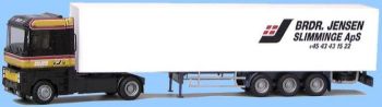 AWM70918 - RENAULT Magnum AE520 4x2 avec remorque 3 Essieux tolée "BRDR JENSEN" Ech:1/87