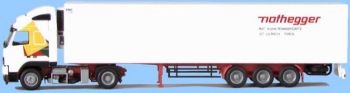 AWM71055 - VOLVO FH12 4x2 Avec remorque 3 Essieux frigorifique "NOTHEGGER" Ech:1/87