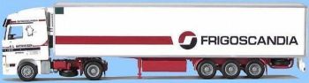 AWM70876 - MERCEDES Actros 4x2 Avec remorque 3 Essieux frigorifique "FRIGOSCANDIA" Ech:1/87