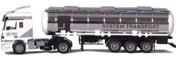 AWM70893 - MERCEDES Actros 4x2 Avec citerne 3 Essieux "SYSTEM TRANS" Ech:1/87