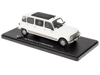 G110T015 - RENAULT 4L limousine blanche