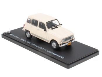 G110T072 - RENAULT 4 lider El amigo fiel colombienne blanche