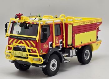 ALERTE0189 - RENAULT D14 4x4 SIDES CCFM Sapeurs pompiers du Var 83 - Limité à 300ex.