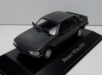 MAGARG50 - PEUGEOT 505 sri  1992 grise avec fascicule