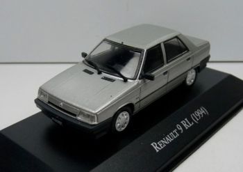 MAGARG52 - RENAULT 9 RL 1994 grise avec fascicule