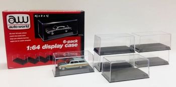 AWDC008 - 6 Vitrines pour voitures 1/64