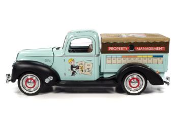 AMMAWSS138 - FORD Truck 1940 Vert et noir MONOPOLY