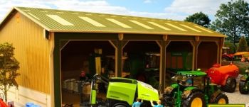 BBB160 - Hangar 4 travées