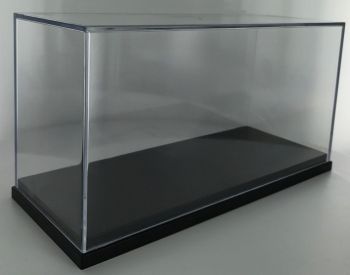 BEV150TR - Vitrine plastique dimensions 24 x 10 hauteur 10.5 cm