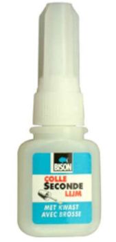 BIS3576 - Tube de colle avec pinceau SECONDE LIJM 5 g