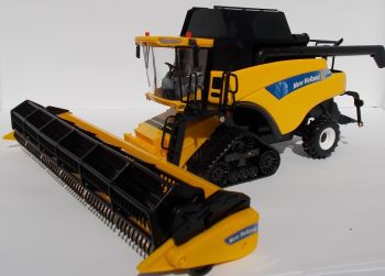 BRI42414MODIFIE - Moissonneuse sur chenille NEW HOLLAND CR9080 modèle modifié