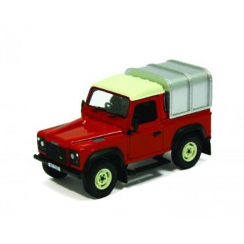 BRI42732 - 4x4 LAND ROVER Defender 90 Rouge