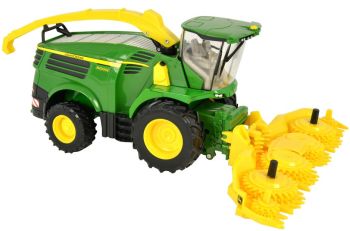 BRI43198 - Ensileuse JOHN DEERE 8600i Avec Pick up à herbe et Bec à maïs