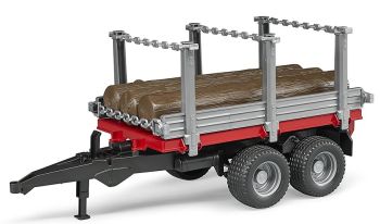 BRU2213 - Remorque forestière avec rondins Ech:1/16