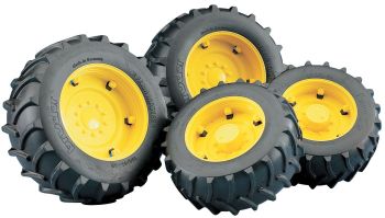 BRU2321 - Jumelage pour la série BRUDER 2050,2052,2056,2058 Ech:1/16