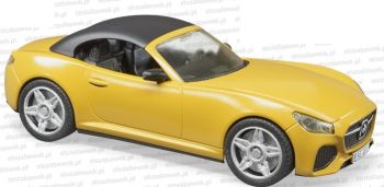 BRU3480 - Voiture Bruder cabriolet Jaune