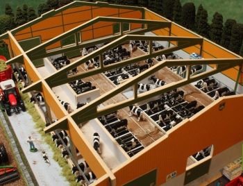 BT8960 - Stabulation 80 logettes dimensions 860x760x280mm animaux non fournis