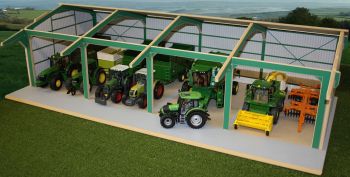 BTEUR01 - Hangar pour matériels agricoles