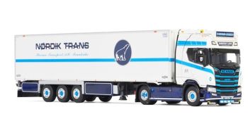 WSI01-3261 - SCANIA R Highline 4x2 avec remorque frigo 3 Essieux transport NORDIK-LINE