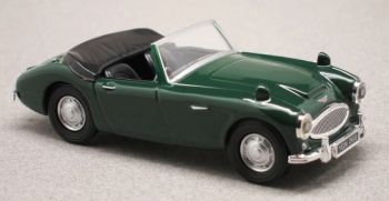 CAR251NDE - AUSTIN Healey cabriolet ouvert vert
