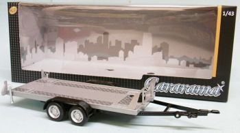 CAR251TTDA - Remorque plateau porte voiture double essieux