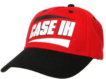 CAS290382 - Casquette CASE IH Noire et Rouge