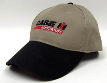 CASCASEIH01 - Casquette CASE IH Kaki et Noir