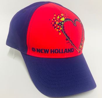 CASNHDP379 - Casquette pour enfant NEW HOLLAND - Violette et Rose