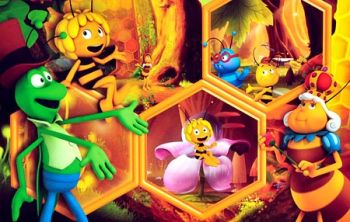 CLE07217 - Puzzle 100 Pièces MAYA L'ABEILLE ET SES AMIS 38 x 30 cm