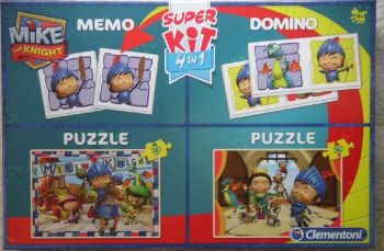 Super Edukit La Pat Patrouille 7 en 1 – 3 puzzles 1 puzzle cube Memo Domino  Fiche quiz avec stylo électronique