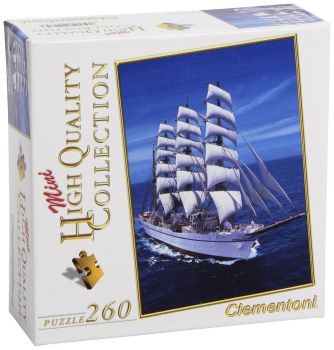 CLE21135 - Puzzle 260 Pièces - Bateau 33.6 x 23.5 cm