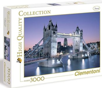 CLE33527 - Puzzle 3000 Pièces LONDRE Tower Bridge