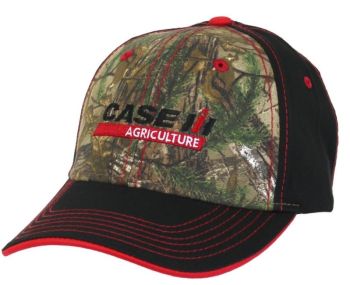 Casquette CASE IH Noire et camouflage