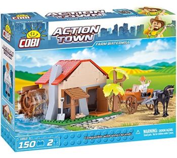 COB1862 - Moulin à eau avec un Personnage - 150 Pièces