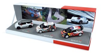 NOREV155354 - Coffret CITROEN Racing 2012 DS3 Racing, DS3 R3, DS3 WRC