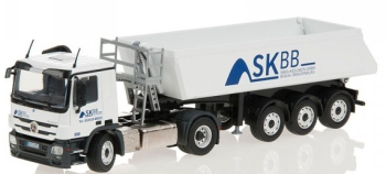 CON72202/02 - MERCEDES ACTROS MP3 avec remorque 3 essieux SCHMITZ CARGOBULL SKBB
