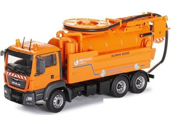 CON77154/02 - MAN TGS Euro 6 super 2000 6x4 pour curage de fosses WIEDEMANN