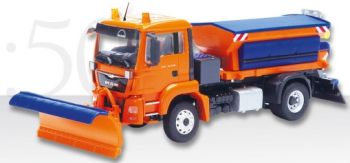 CON77221 - MAN TGS avec lame et saleuse Communal